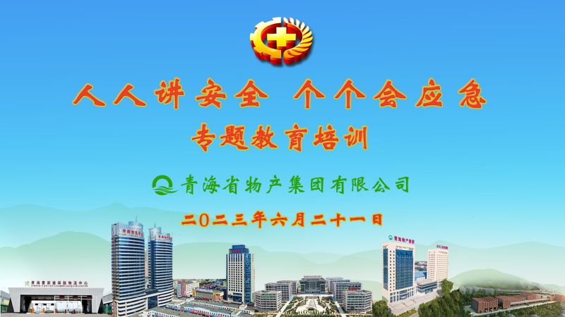 提高安全管理水平 落實(shí)全員安全責(zé)任——集團(tuán)安委會(huì)舉辦2023年“人人講安全，個(gè)個(gè)會(huì)應(yīng)急”專題教育培訓(xùn)