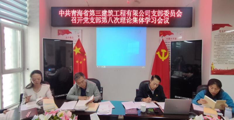 三建公司黨支部召開第八次理論集體學(xué)習(xí)會 ----集團(tuán)黨委委員、紀(jì)委書記講主題教育專題黨課